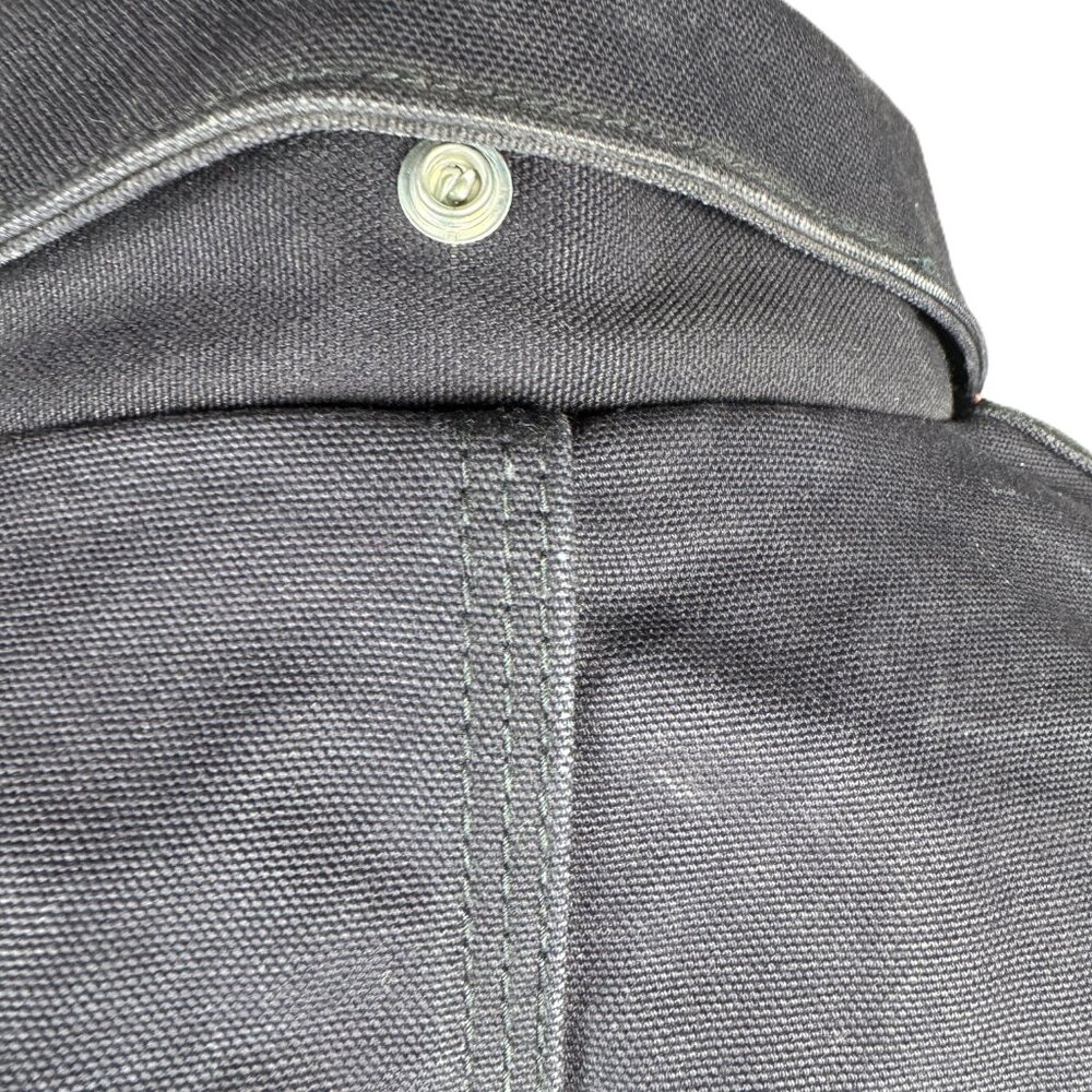 Carhartt 101618 - Flame-Resistant Duck Traditional Coat - Quilt Lined Navy Q4 LG - Picture 6 of 13